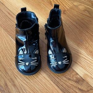 2/18- Children’s Place Patent Cat Booties
